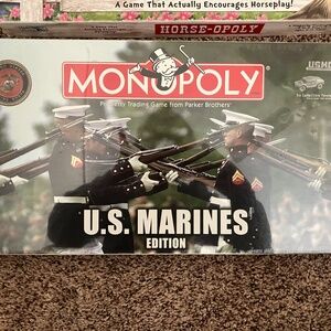 US Marines Monopoly game